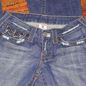 True Religion Joey Row Seat Jeans
